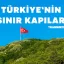 türkiyenin sınır kapıları